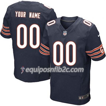 Camiseta Hombre NFL Chicago Bears Personalizar Navy Camiseta Hombre NFL Chicago Bears Personalizar Navy